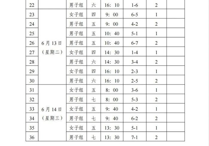 赛事预告丨宁夏回族自治区第十六届运动会高校组排球比赛竞赛日程