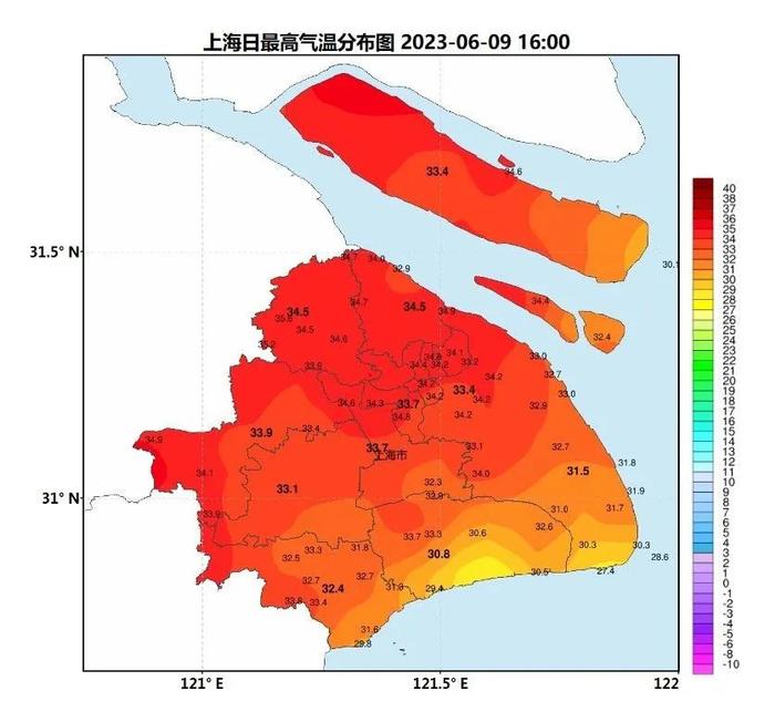 今天，上海这里像开了天然空调？明天再冲高温线，下周梅雨来吗？