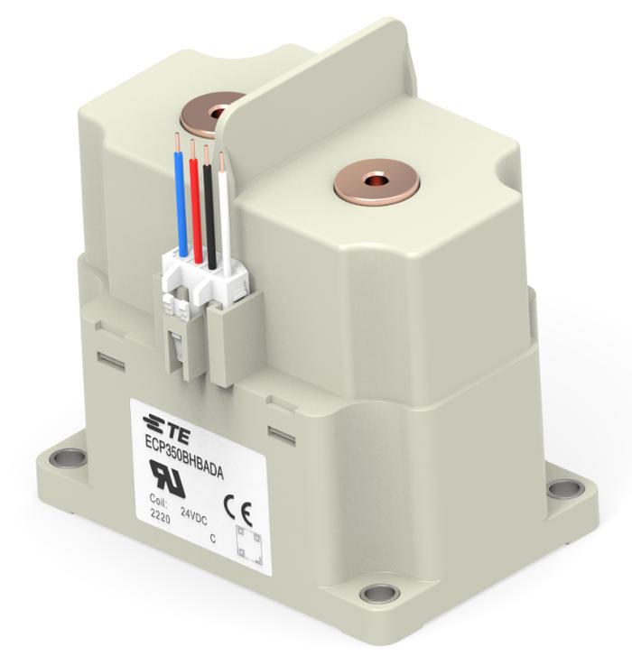 TE Connectivity 工业事业部推出高性能ECP系列高压直流接触器