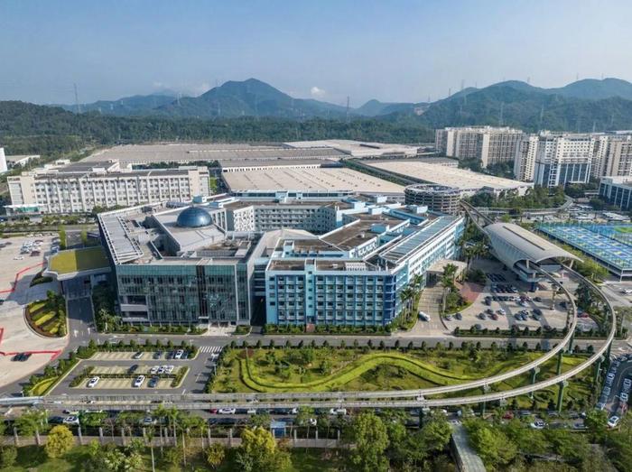 图注: 深 圳市坪山区比亚迪汽车总部,比亚迪生产基地。