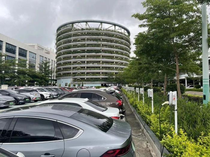 图注:位于深圳坪山的比亚迪总部,拍摄:郭宇