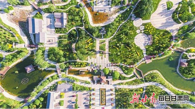 【图片新闻】山丹：“口袋公园”成为广大市民亲近自然、拥抱绿色的好去处