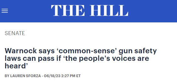 【世界说】根本是个民主问题！美参议员：如果美国民众的声音得到倾听，“常识性”枪支安全法就能通过