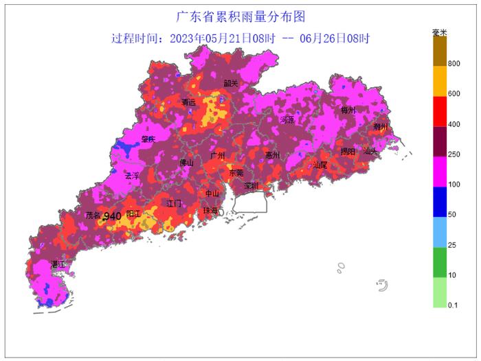 今天早晨半边日出半边雨，分区雷雨大风黄色预警生效……