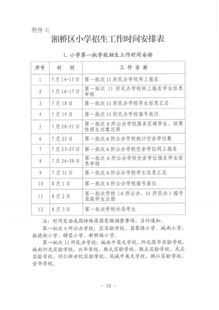 湘桥区2023—2024学年度高中、初中、小学、幼儿园招生工作意见发布