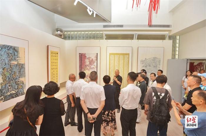 “渝崃愈好”——2023邛崃·南岸文化艺术作品主题展在邛崃市文脉坊隆重开幕