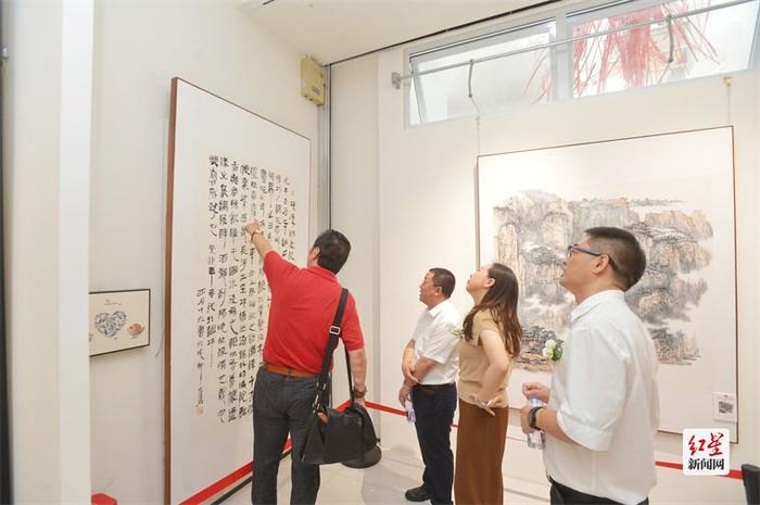 “渝崃愈好”——2023邛崃·南岸文化艺术作品主题展在邛崃市文脉坊隆重开幕