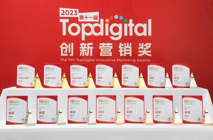 爱奇艺获TopDigital创新营销奖14项大奖，《狂飙》《萌探》等优质IP助力品牌增长