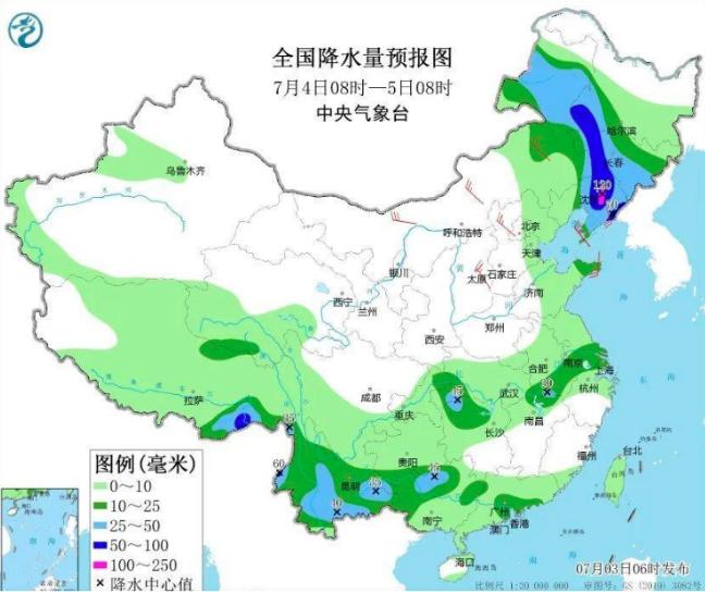 明日沈阳地区有中雨到大雨，局部暴雨