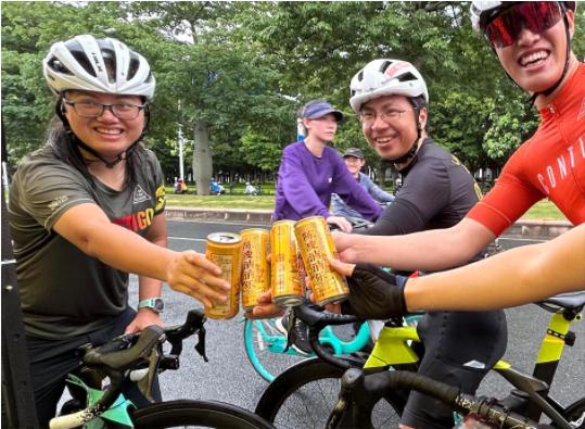 邓老金方燃情2023广州·海珠首届中国自行车运动骑游大会，助力健康中国
