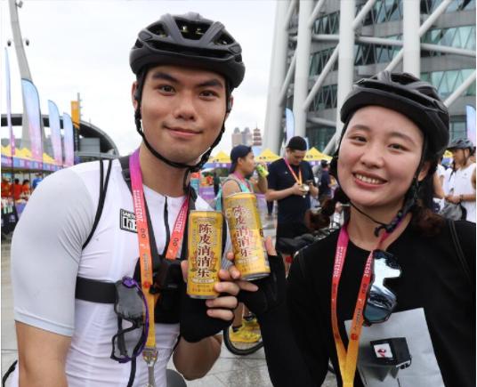 邓老金方燃情2023广州·海珠首届中国自行车运动骑游大会，助力健康中国