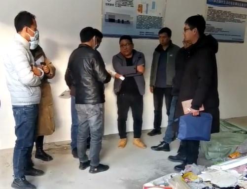 西藏农业农村厅刘厅长带队到昌都洛隆县调研宏利圣得焚烧炉项目