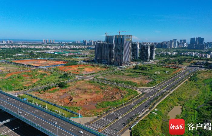 海口西海岸南片区多个路网通车