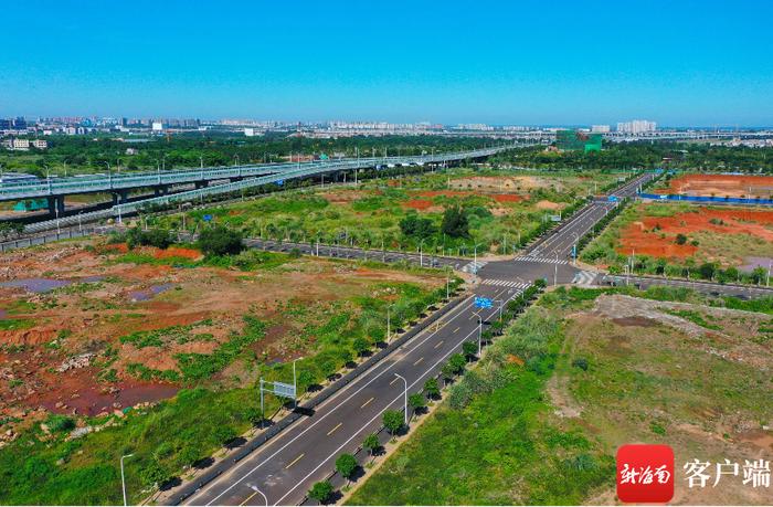 海口西海岸南片区多个路网通车