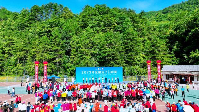 2023年全国女子门球赛在四川朝天曾家山开赛