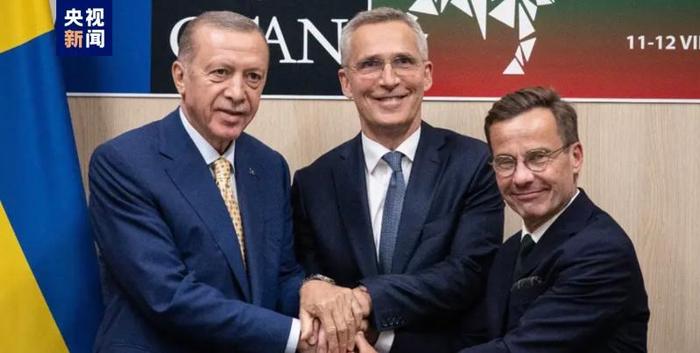 北约、土耳其和瑞典发表联合声明！埃尔多安开出瑞典“入约”条件