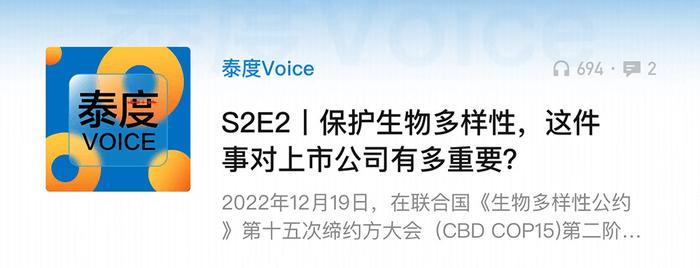 用碎片时间打破信息差！发现一档宝藏财经播客《泰度Voice》