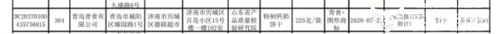 青岛食品副总田健跳槽不少年薪55.74万 公司饼干曾抽检不合格罚120万