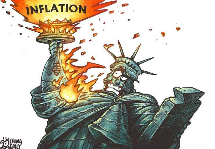 【瞰全球】通胀“涨”不停 美媒：美国经济放缓或面临衰退