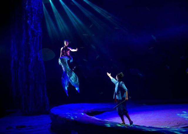 第十二届中国儿童戏剧节开幕 美国中学生中文演绎《东海人鱼》
