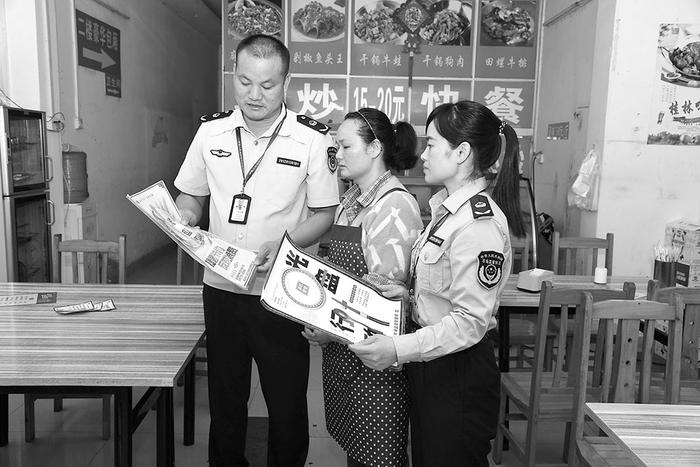 广西壮族自治区来宾市市场监管局加大对餐饮行业未认真落实反食品浪费工作执法稽查力度