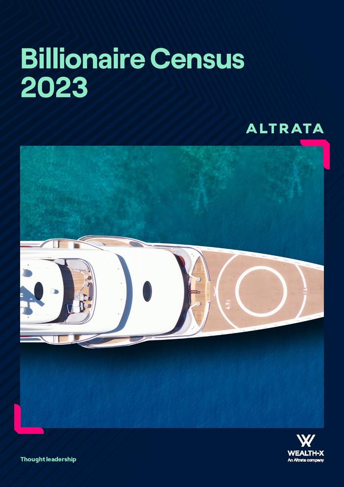 ALTRATA：2023年亿万富翁人口普查