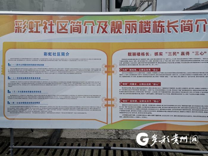 安顺市西秀区彩虹社区有一群“靓丽楼栋长”志愿者