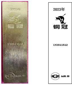 关于同意铜陵有色金属集团股份有限公司增加“铜冠”牌金锭注册产地的公告