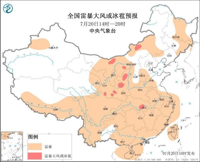 四川东部和南部等地的部分地区将迎短时强降水天气