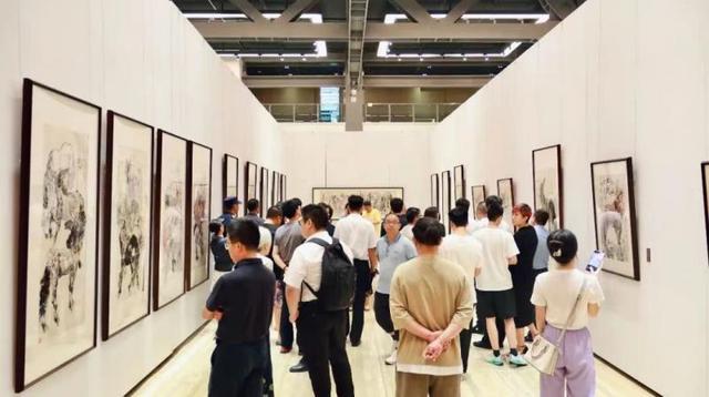 “画马人”刘勃舒艺术研究展在中国国家画院开幕