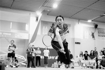 北京第二届农民羽毛球比赛举办
