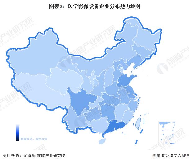 【干货】医学影像设备行业产业链全景梳理及区域热力地图