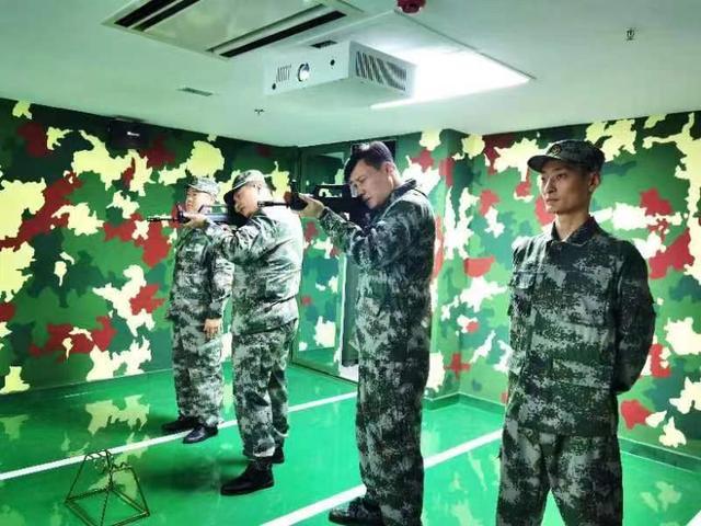 北京首家街道模拟射击训练中心落户西城区什刹海街道退役军人服务站