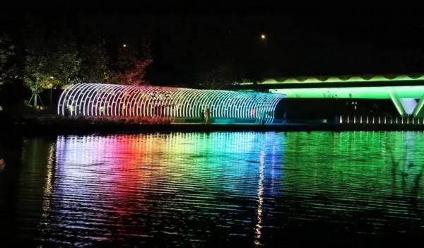 半马步道，夜景打卡地，来奉贤“十字水街”Citywalk，探索自然与人文之美