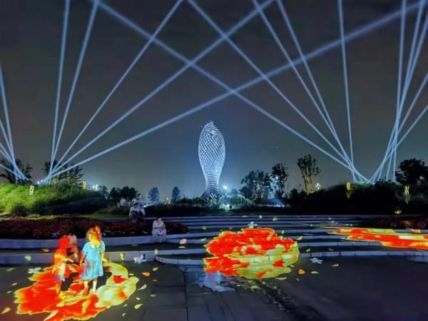 半马步道，夜景打卡地，来奉贤“十字水街”Citywalk，探索自然与人文之美