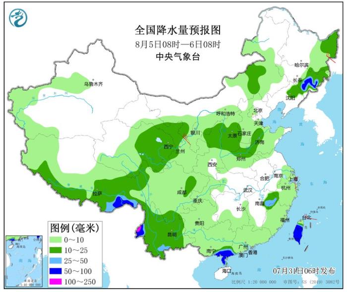 一周“昕”气象｜本周，台风残余水汽北上 ，周内多降雨天气