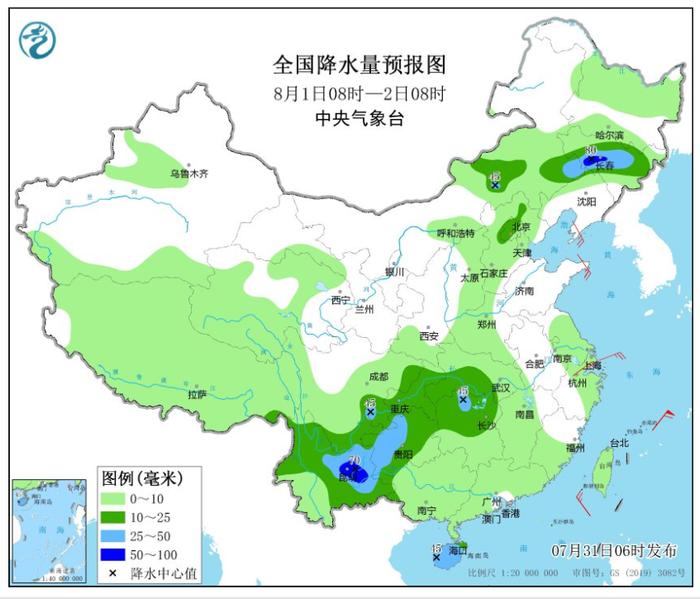 一周“昕”气象｜本周，台风残余水汽北上 ，周内多降雨天气