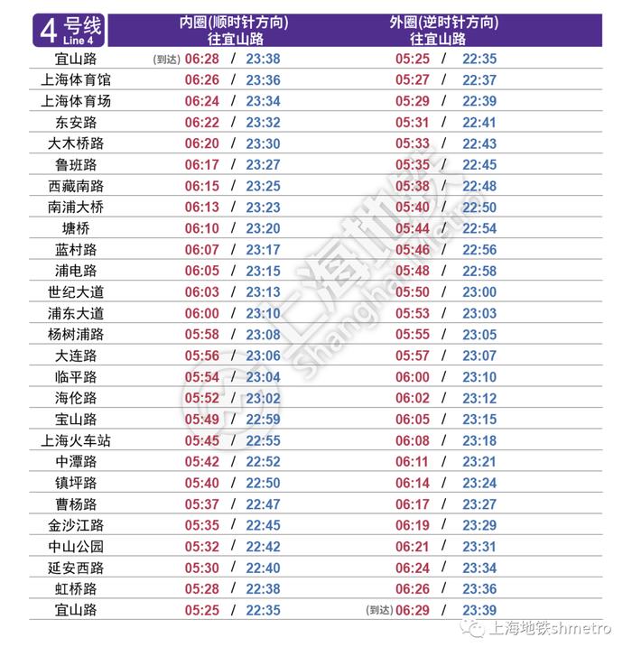 上海地铁2号线往浦东国际机场末班车延后30分钟 最新首末班车时刻表