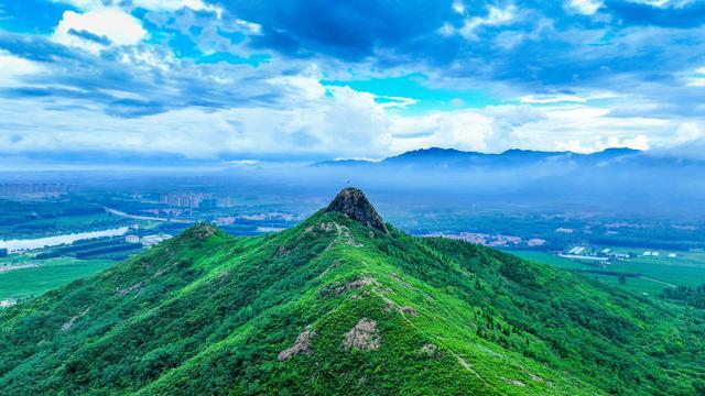 组图｜山东邹平：蓝天白云覆山河