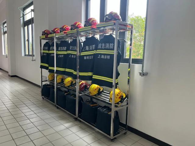 崇明区首座公共战勤保障消防救援站正式启用