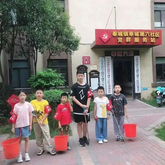 小单元大治理！奉城这个社区的 “小小红袖章”激发社区治理“大能量”