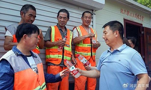 北京市盈科（石家庄）律师事务所开展爱心赠饮水接力活动