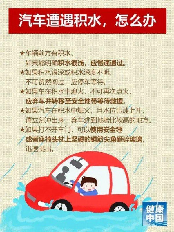 暴雨天气要注意什么？这份安全提示请收下