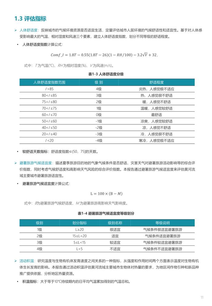 中规院&中规智库：黄河流域主要城市人居环境气象评估报告