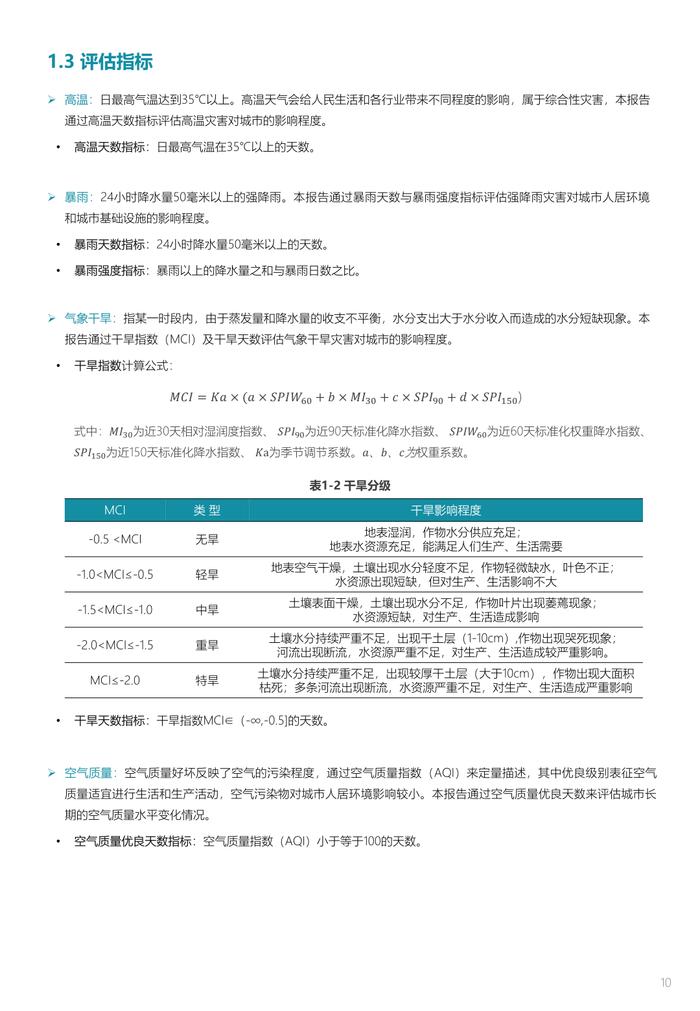 中规院&中规智库：黄河流域主要城市人居环境气象评估报告