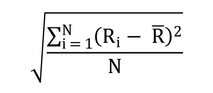 浅谈指标——标准差
