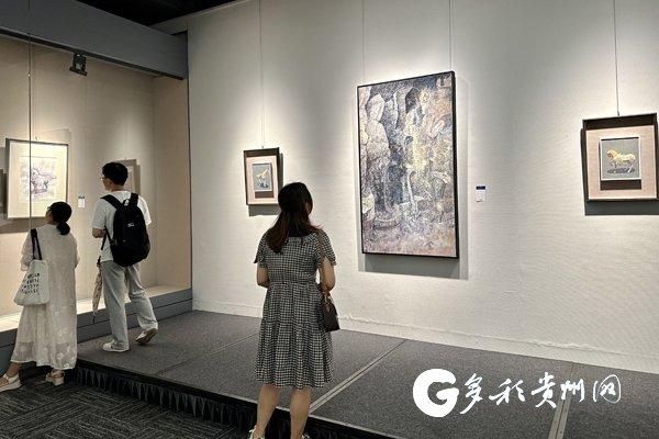 2023年贵州省高校美术名师推介展李高阳油画作品展开幕