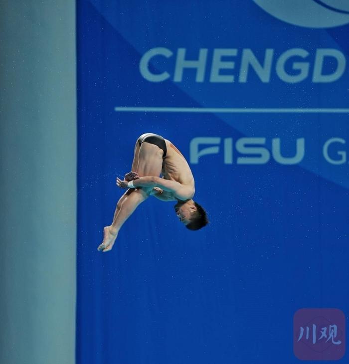 ​中国跳水队第13金！黄子淦、王伟莹混合团体跳水断层式夺冠