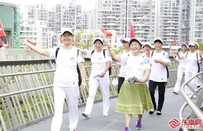 福建·福州2023年“全民健身日”“体育宣传周”主题活动暨万里福道健步行活动举办