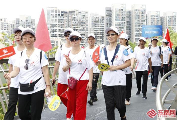 福建·福州2023年“全民健身日”“体育宣传周”主题活动暨万里福道健步行活动举办
